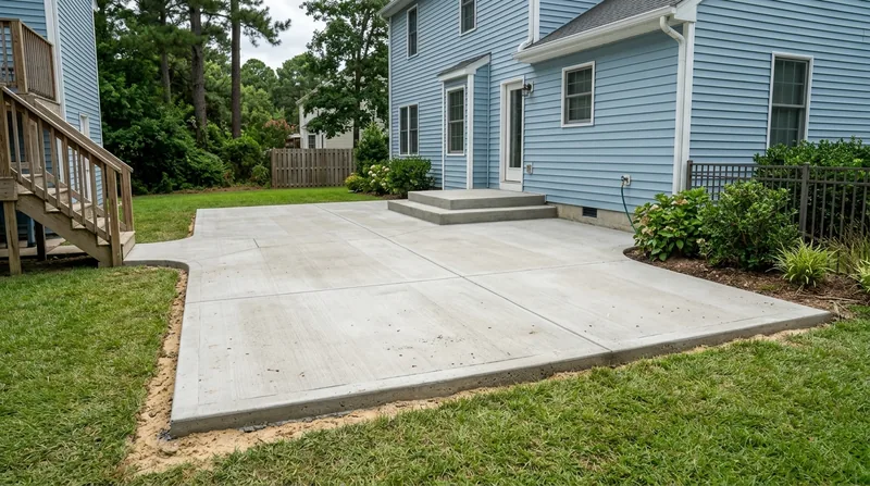 Concrete Patios Virginia Beach