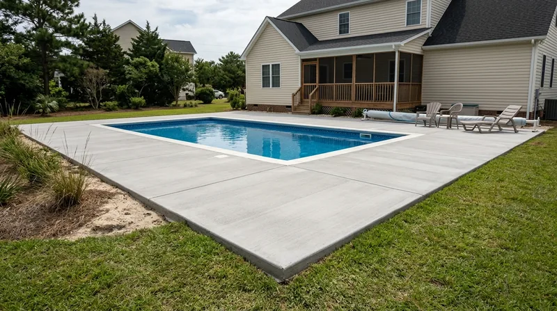 Concrete Pool Decks Virginia Beach